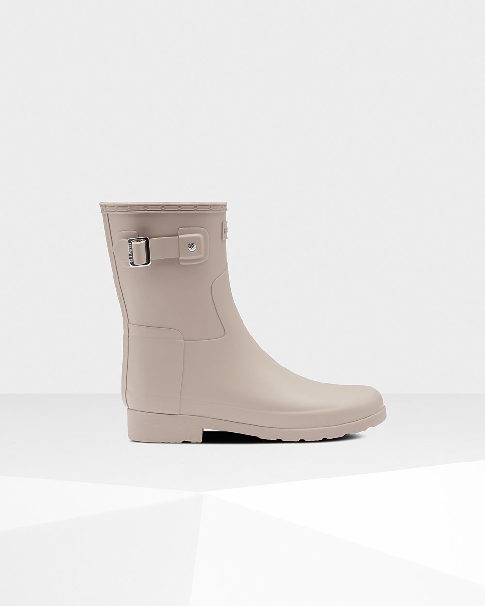 Hunter Mujer Refined Slim Fit - Botas de Lluvia Gris - 049-GBDAZR